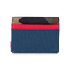 Charlie Wallet in Navy, Woodland Camo and Red by Herschel Supply Co. - Country Club Prep