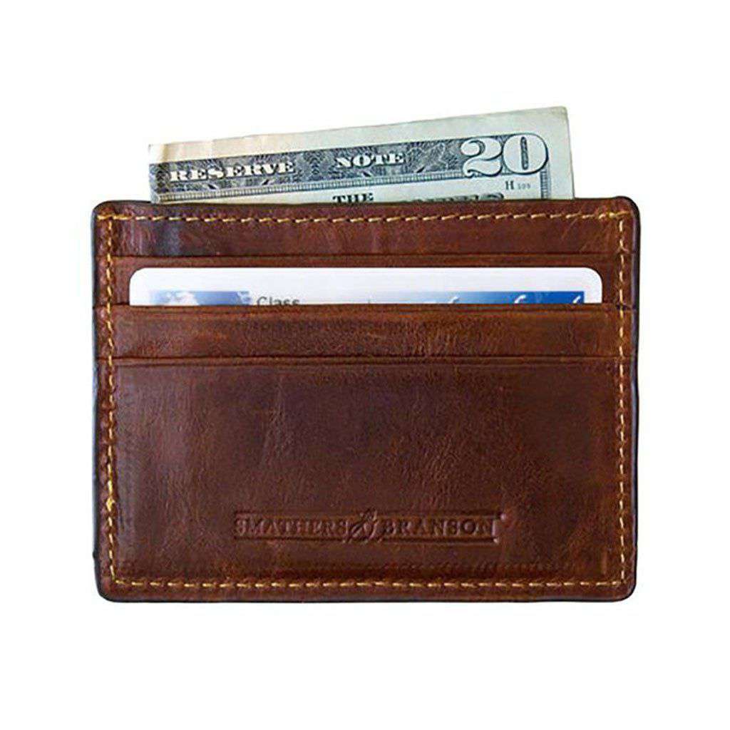 Denver Broncos Needlepoint Credit Card Wallet by Smathers & Branson - Country Club Prep