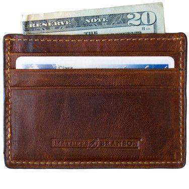 El Paso Needlepoint Credit Card Wallet by Smathers & Branson - Country Club Prep