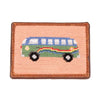 Hippie Bus Needlepoint Credit Card Wallet by Smathers & Branson - Country Club Prep