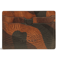 Jackson Weekender Credit Card Wallet in Camo Steer by Trask - Country Club Prep