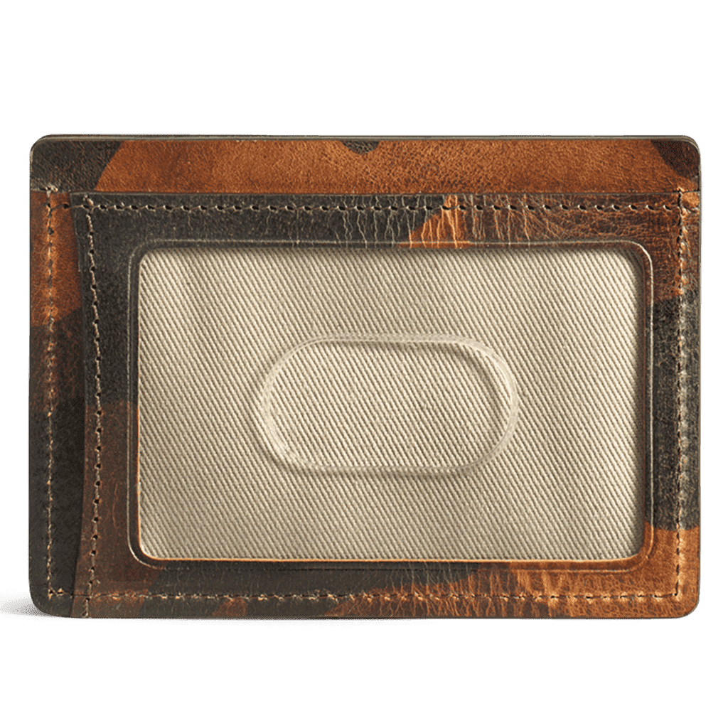 Jackson Weekender Credit Card Wallet in Camo Steer by Trask - Country Club Prep