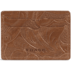 Jackson Weekender Wallet in Tan Tooled Italian Steer by Trask - Country Club Prep