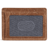Jackson Weekender Wallet in Tan Tooled Italian Steer by Trask - Country Club Prep