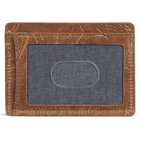 Jackson Weekender Wallet in Tan Tooled Italian Steer by Trask - Country Club Prep