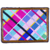 Limited Edition Longshanks Madras Needlepoint Credit Card Wallet by Smathers & Branson - Country Club Prep