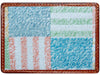 Newport Patchwork Credit Card Wallet in Multicolor by Smathers & Branson - Country Club Prep