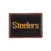 Pittsburgh Steelers Needlepoint Credit Card Wallet by Smathers & Branson - Country Club Prep