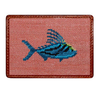 Roosterfish Credit Card Wallet in Bermuda Sand by Smathers & Branson - Country Club Prep