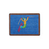 Ski Tricks Credit Card Wallet in Blue by Smathers & Branson - Country Club Prep