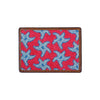Starfish Needlepoint Credit Card Wallet in Coral by Smathers & Branson - Country Club Prep