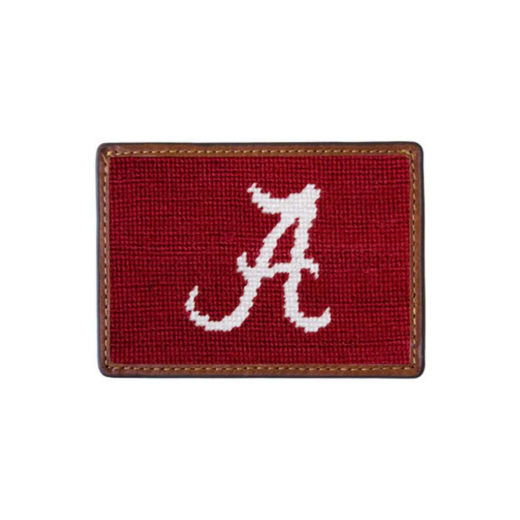 University of Alabama Needlepoint Credit Card Wallet by Smathers & Branson - Country Club Prep