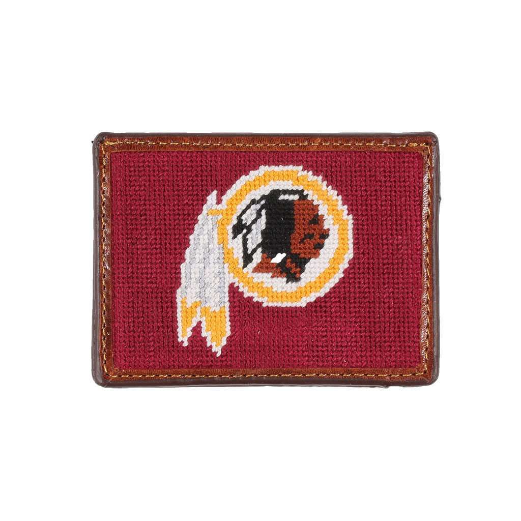 Smathers & Branson Washington Redskins Needlepoint Credit Card Wallet ...