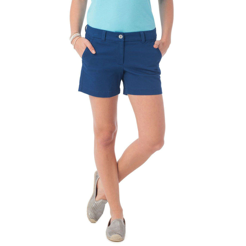 5" Caroline Short in Yacht Blue by Southern Tide - Country Club Prep