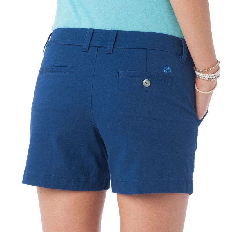 5" Caroline Short in Yacht Blue by Southern Tide - Country Club Prep