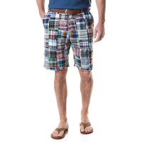 Cisco Short in Montauk Patch Madras by Castaway Clothing - Country Club Prep