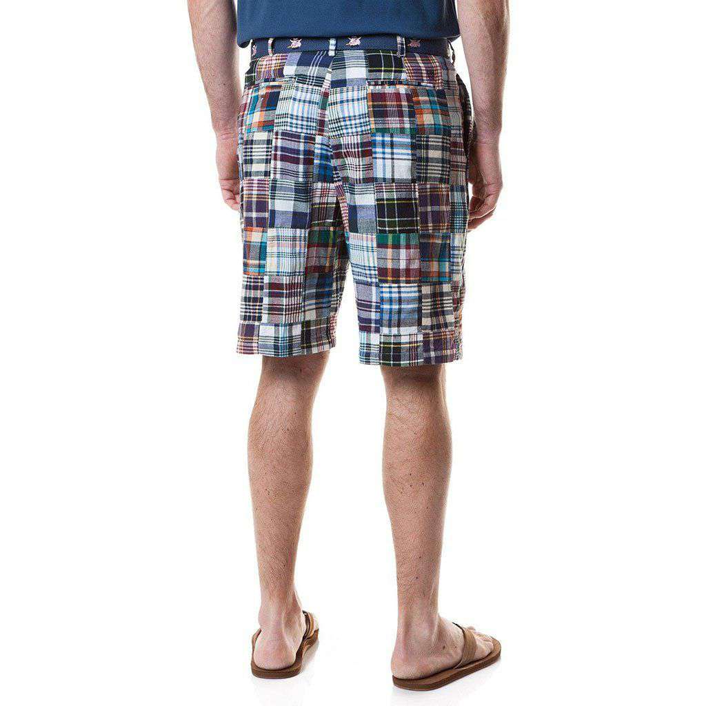 Cisco Short in Montauk Patch Madras by Castaway Clothing - Country Club Prep