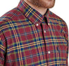 Castlebay Regular Fit Button Down in Crimson by Barbour - Country Club Prep
