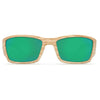 Corbina Sunglasses in Ashwood with Green Mirror Polarized Glass Lenses by Costa del Mar - Country Club Prep