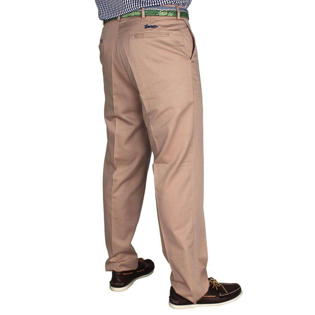 The Preppy Pant in Khaki Prewashed Cotton by Country Club Prep - Country Club Prep