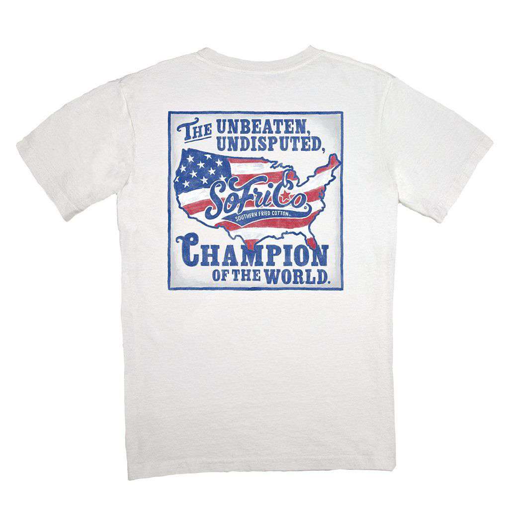 Champion of the World Tee by Southern Fried Cotton - Country Club Prep