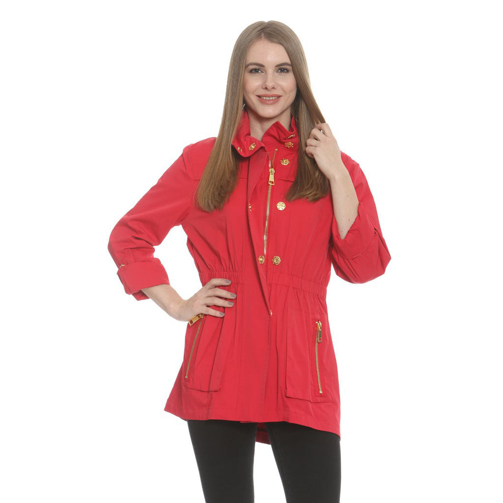 Tess Rain Jacket by Ciao Milano - Country Club Prep