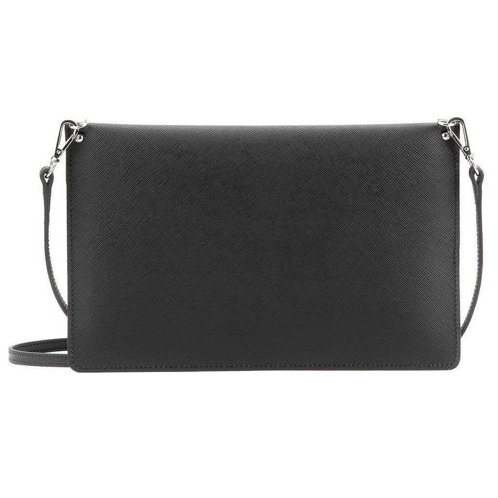 Crossbody Clutch in Black by Lancaster Paris - Country Club Prep