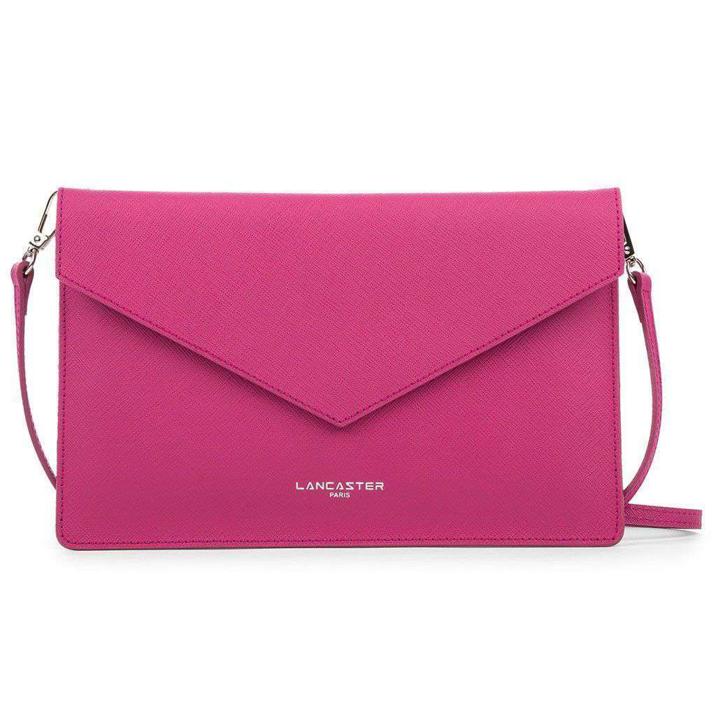 Crossbody Clutch in Fuschia by Lancaster Paris - Country Club Prep