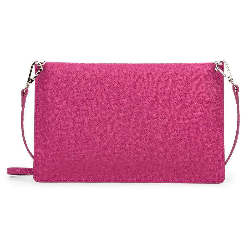 Crossbody Clutch in Fuschia by Lancaster Paris - Country Club Prep