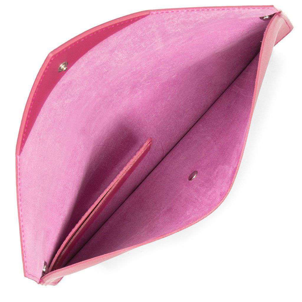 Crossbody Clutch in Fuschia by Lancaster Paris - Country Club Prep