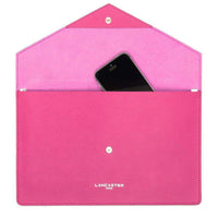 Crossbody Clutch in Fuschia by Lancaster Paris - Country Club Prep