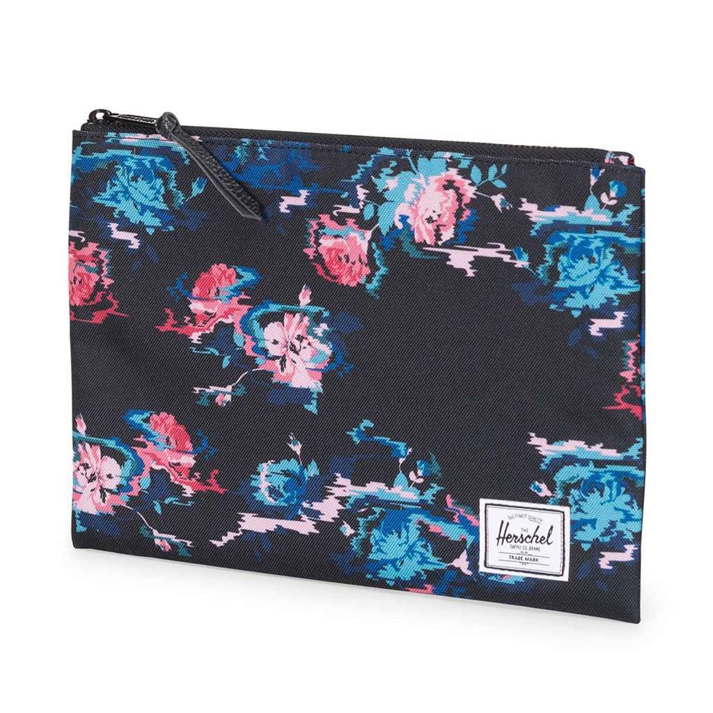 Large Network Pouch in Floral Blur by Herschel Supply Co. - Country Club Prep