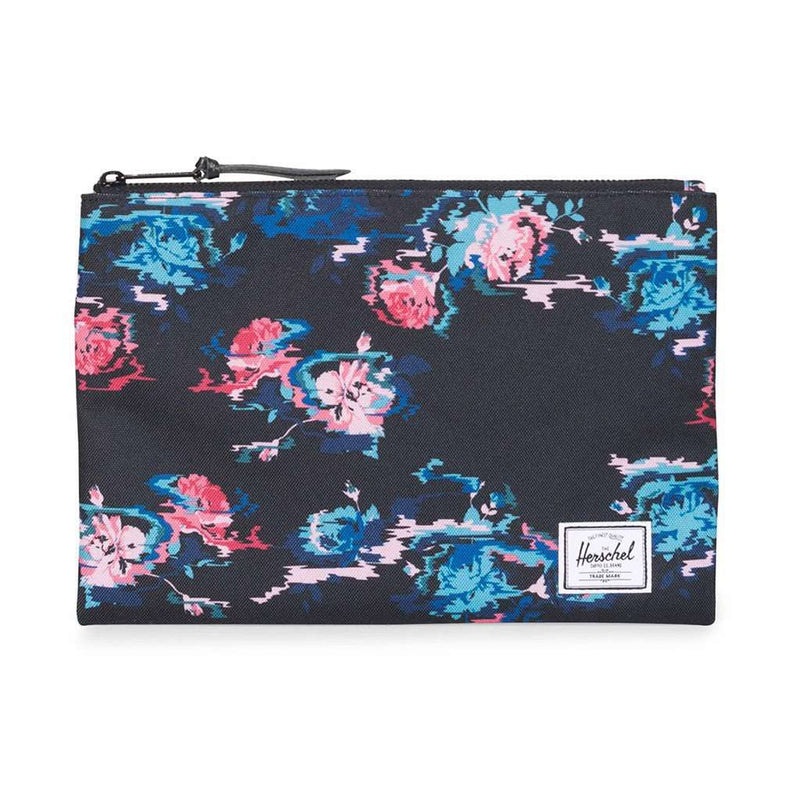 Large Network Pouch in Floral Blur by Herschel Supply Co. - Country Club Prep