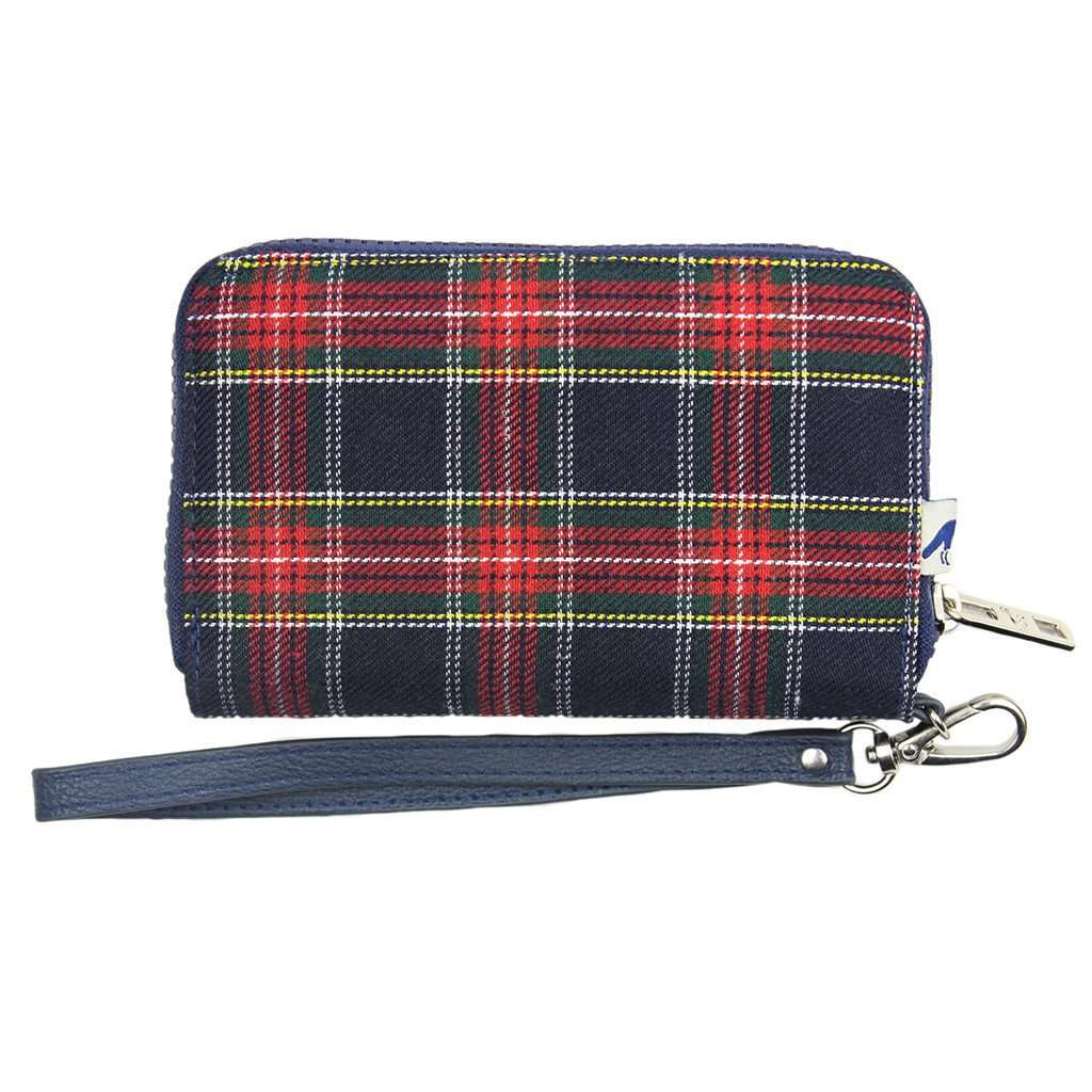 Red Tartan Smartphone Wristlet by Sloane Ranger - Country Club Prep