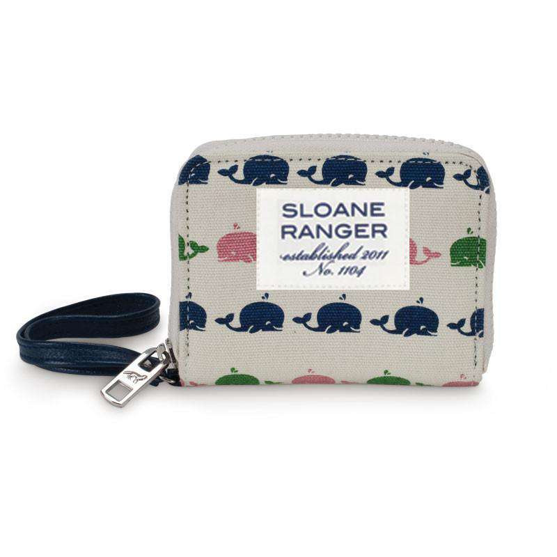 Whale ID Wristlet by Sloane Ranger - Country Club Prep