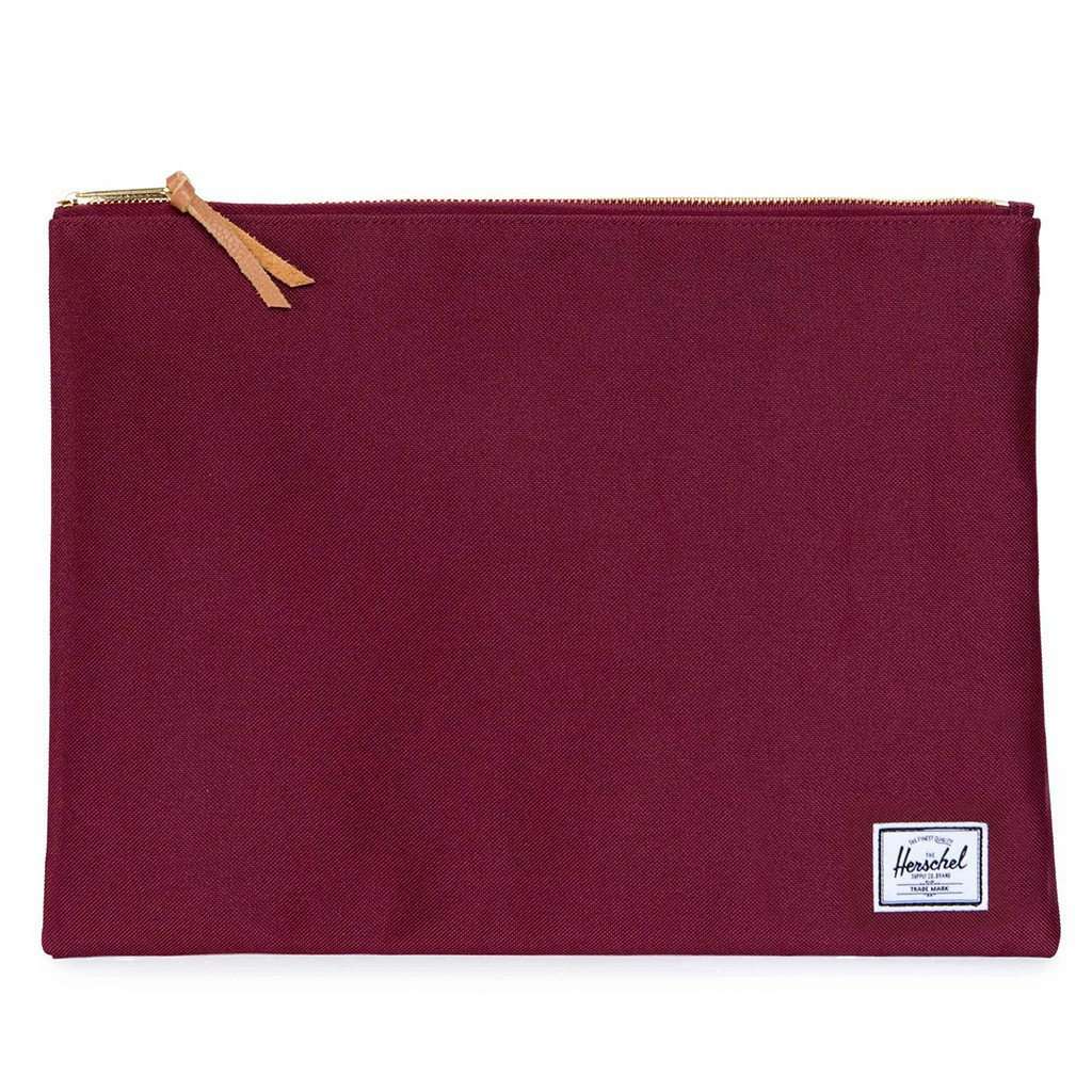XL Network Pouch in Windsor Wine by Herschel Supply Co. - Country Club Prep