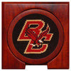 Boston College Needlepoint Coasters in Black by Smathers & Branson - Country Club Prep