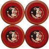 Florida State University Seminoles Coasters in Garnet by Smathers & Branson - Country Club Prep