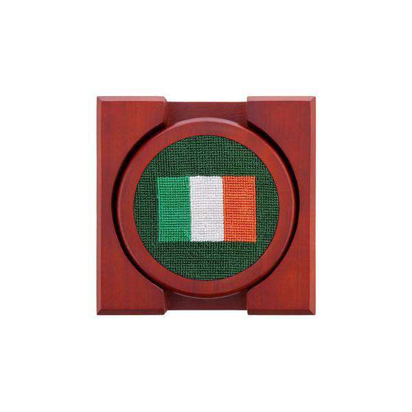Irish Life Needlepoint Coasters by Smathers & Branson - Country Club Prep