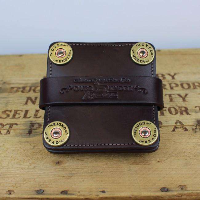 Leather Coasters by Over Under Clothing - Country Club Prep