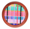 Limited Edition Needlepoint Longshanks Madras Coasters by Smathers & Branson - Country Club Prep