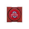 Ohio State University Needlepoint Coasters in Red by Smathers & Branson - Country Club Prep