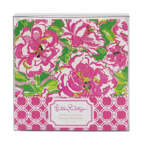 Paper Coasters in Lucky Charms by Lilly Pulitzer - Country Club Prep