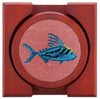 Roosterfish Coasters in Bermuda Sand by Smathers & Branson - Country Club Prep