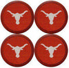 University of Texas Needlepoint Coasters in Burnt Orange by Smathers & Branson - Country Club Prep