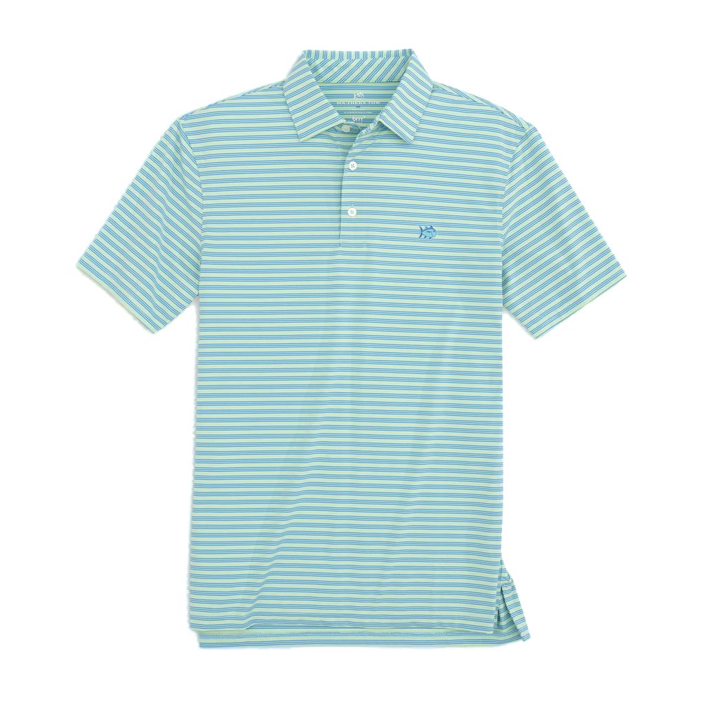 Coen Stripe BRRR-EEZE Performance Polo by Southern Tide - Country Club Prep