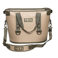 yeti 30 qt bag YETI Hopper 30 Field Tan and Blaze Orange – Country Club Prep