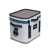 YETI Hopper Flip 12 in Fog Grey and Tahoe Blue – Country Club Prep