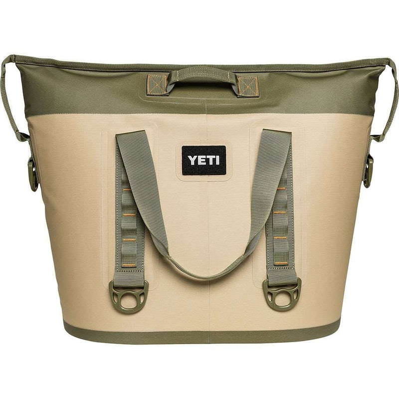 YETI Hopper Two 40 in Field Tan and Blaze Orange – Country Club Prep