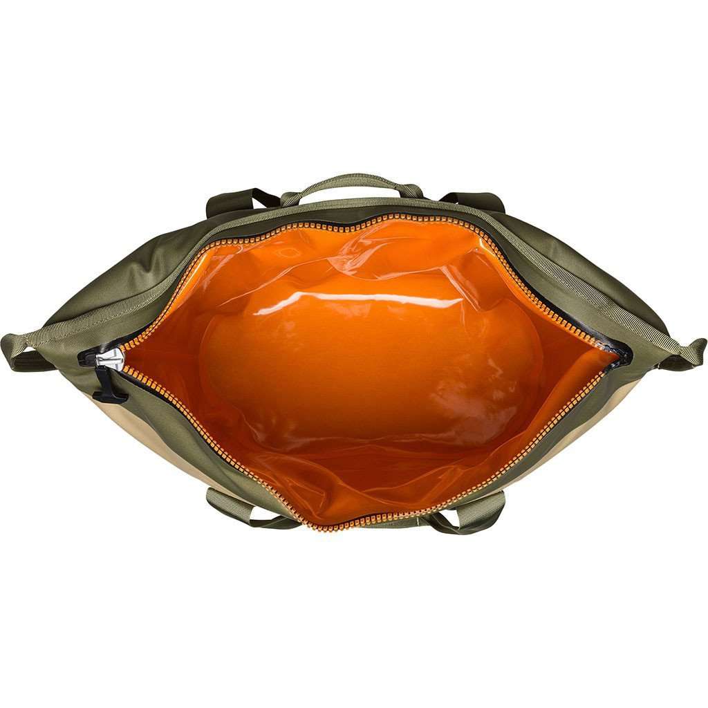 YETI Hopper Two 40 in Field Tan and Blaze Orange – Country Club Prep